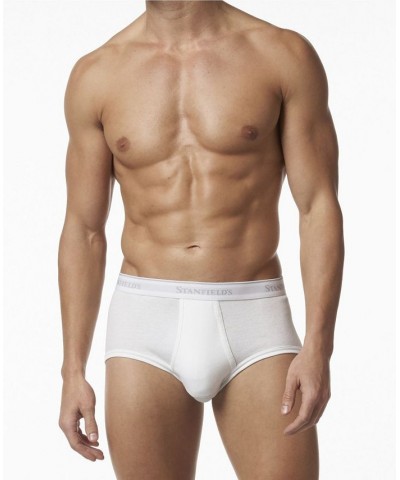 Premium Cotton Men's 3 Pack Brief Underwear, Plus White $23.52 Underwear