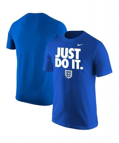 Men's Royal England National Team Just Do It T-shirt $22.39 T-Shirts