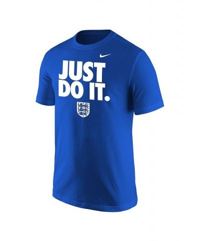 Men's Royal England National Team Just Do It T-shirt $22.39 T-Shirts