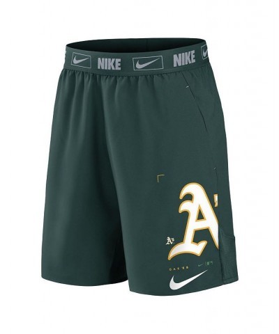 Men's Green Oakland Athletics Bold Express Performance Shorts $29.69 Shorts