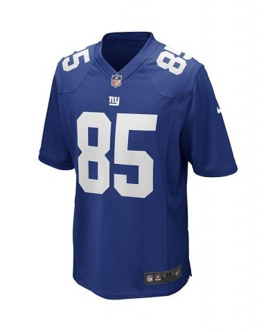 Men's David Tyree Royal New York Giants Game Retired Player Jersey $51.36 Jersey