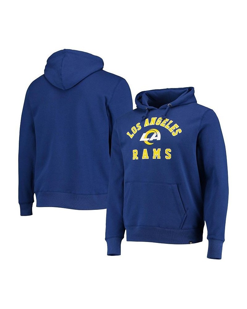 Men's Royal Los Angeles Rams Varsity Arch Pullover Hoodie $29.89 Sweatshirt