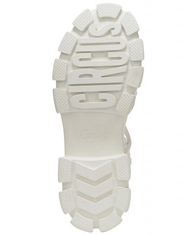 Greyson Strappy Lug Sole Sandals White $43.60 Shoes