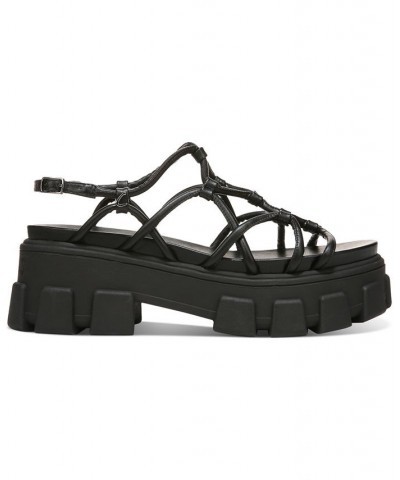 Greyson Strappy Lug Sole Sandals White $43.60 Shoes