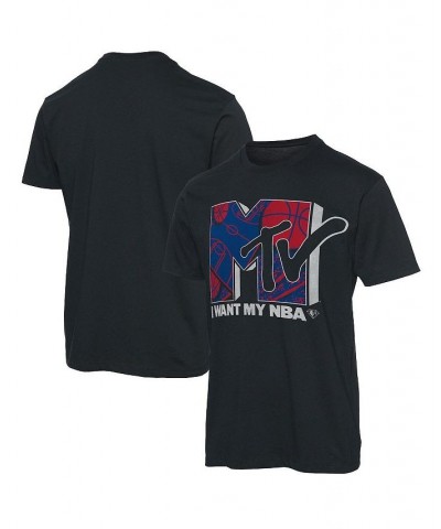 Men's Black NBA x MTV I Want My T-shirt $22.94 T-Shirts