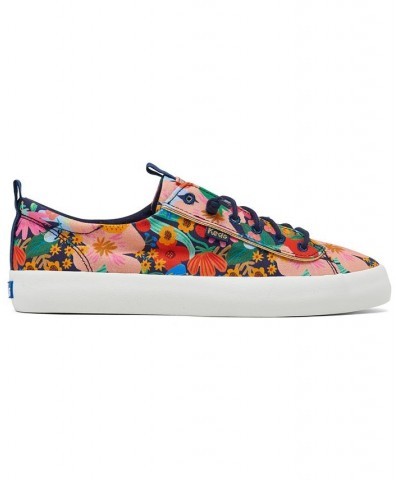 Women's x Rifle Paper Co Kickback Sicily Canvas Casual Sneakers Multi $40.85 Shoes