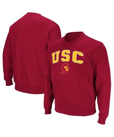 Men's Cardinal USC Trojans Arch & Logo Pullover Sweatshirt $32.39 Sweatshirt