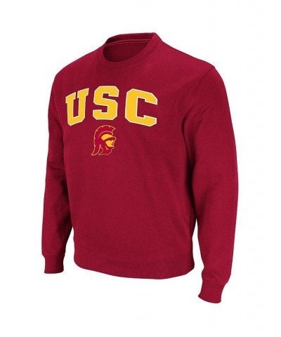 Men's Cardinal USC Trojans Arch & Logo Pullover Sweatshirt $32.39 Sweatshirt