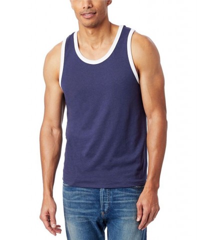 Men's Keeper Vintage-Like Jersey Ringer Tank Top PD03 $17.58 T-Shirts