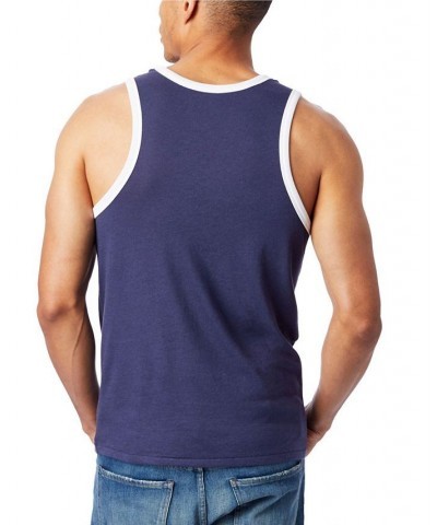 Men's Keeper Vintage-Like Jersey Ringer Tank Top PD03 $17.58 T-Shirts