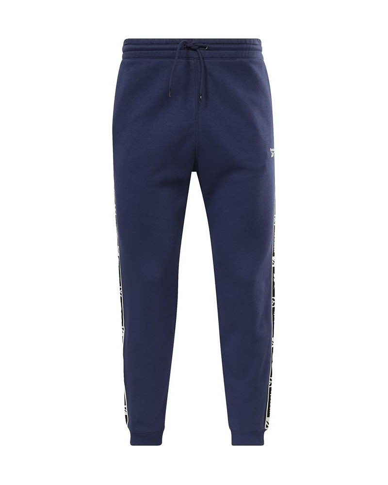 Men's Logo-Stripe Joggers Blue $20.80 Pants