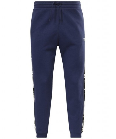 Men's Logo-Stripe Joggers Blue $20.80 Pants