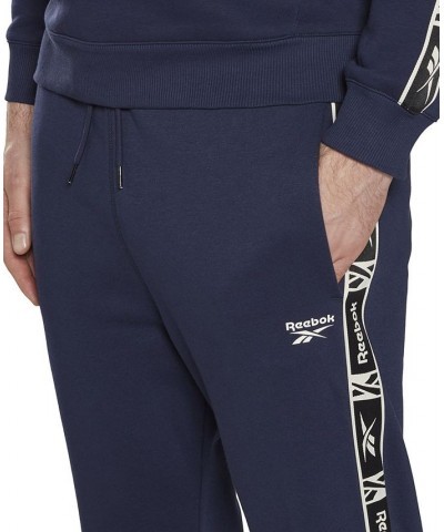 Men's Logo-Stripe Joggers Blue $20.80 Pants