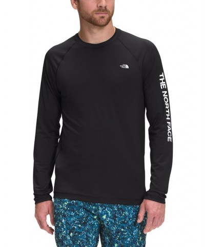 Men's Class V Standard-Fit Moisture-Wicking UPF 40+ Long-Sleeve Water T-Shirt Black $30.10 T-Shirts