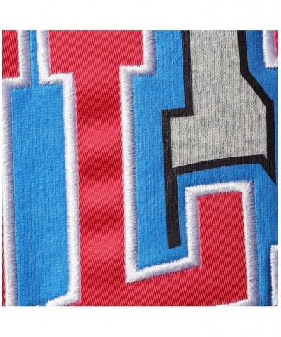 Men's Heather Gray Houston Oilers Big and Tall Gridiron Classics Allover Print Pullover Sweatshirt $47.00 Sweatshirt