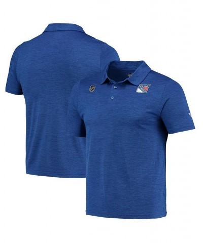 Men's Branded Blue New York Rangers Authentic Pro Clutch Polo Shirt $22.00 Polo Shirts