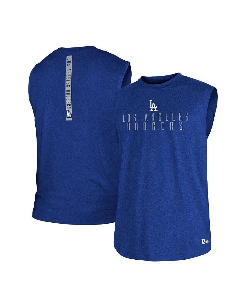 Men's Royal Los Angeles Dodgers Team Muscle Tank Top $28.79 T-Shirts