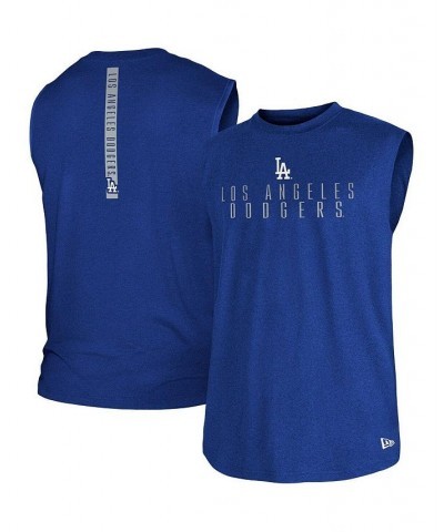 Men's Royal Los Angeles Dodgers Team Muscle Tank Top $28.79 T-Shirts