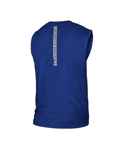 Men's Royal Los Angeles Dodgers Team Muscle Tank Top $28.79 T-Shirts