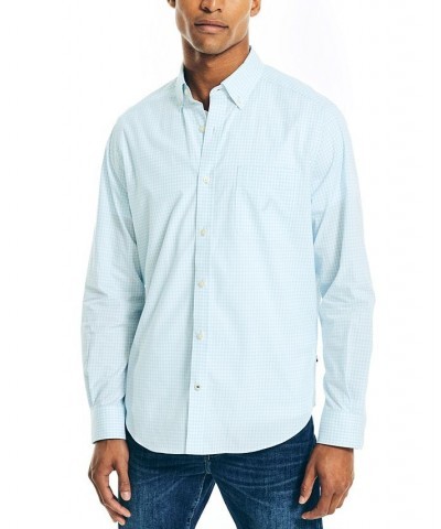 Men's Classic-Fit Long-Sleeve Gingham Check Poplin Shirt PD03 $35.09 Shirts