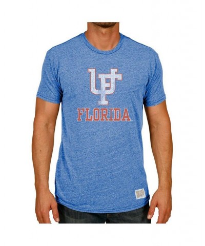 Men's Heather Royal Florida Gators Vintage-Inspired Tri-Blend T-shirt $23.84 T-Shirts