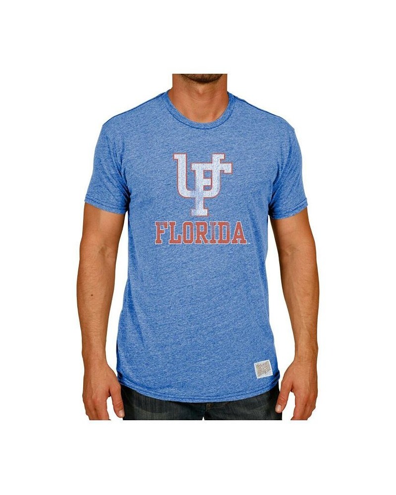 Men's Heather Royal Florida Gators Vintage-Inspired Tri-Blend T-shirt $23.84 T-Shirts