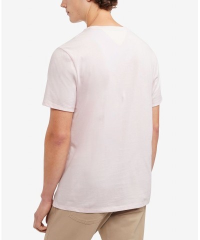 Men's Short-Sleeve Crewneck T-Shirt Pink $15.51 T-Shirts