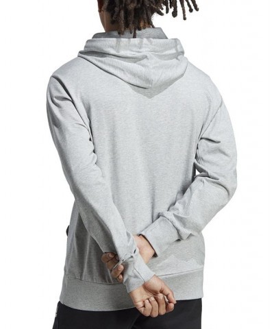 Men's Jersey Logo-Graphic Pullover Hoodie Gray $19.00 Sweatshirt