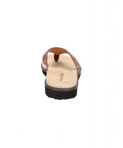 Women's Stevie Thong Sandals Tan/Beige $29.90 Shoes