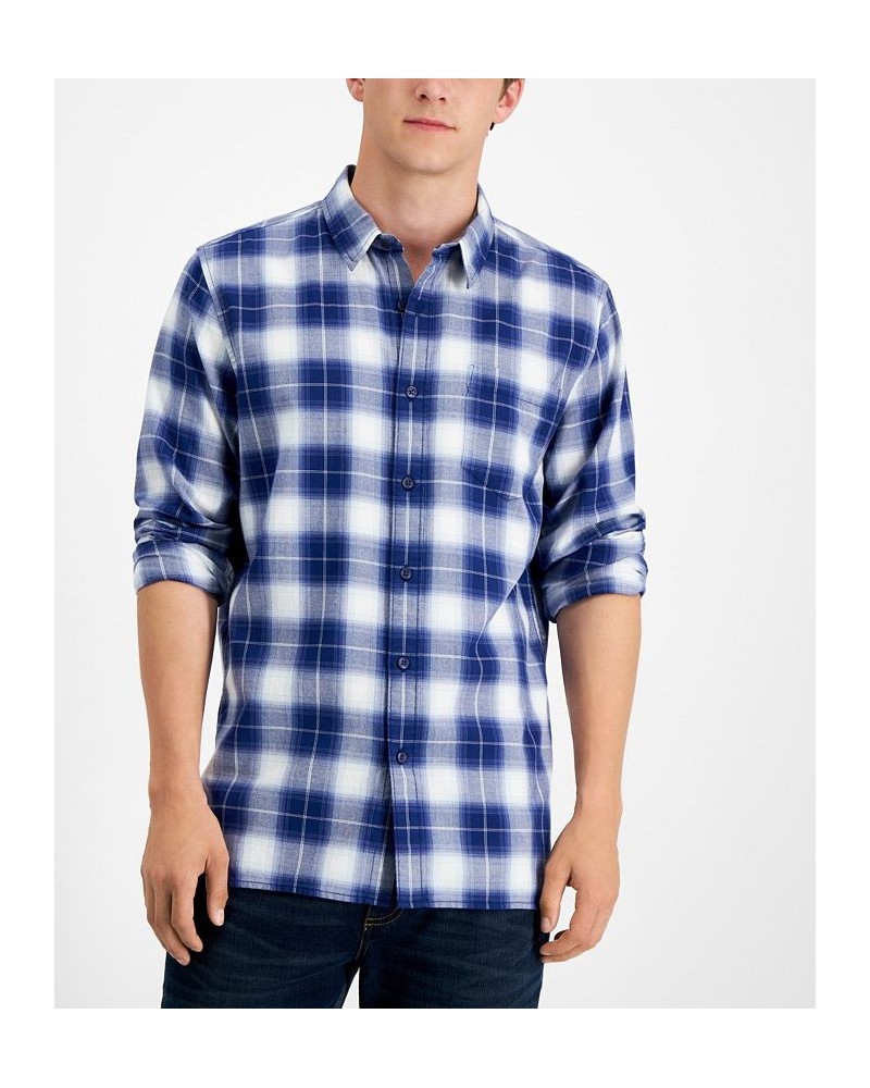 Men's Will Plaid Shirt Blue $14.77 Shirts