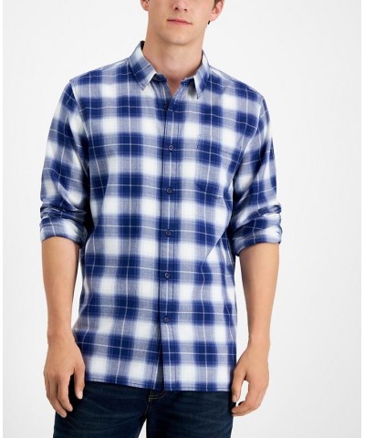 Men's Will Plaid Shirt Blue $14.77 Shirts