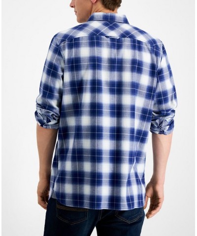 Men's Will Plaid Shirt Blue $14.77 Shirts