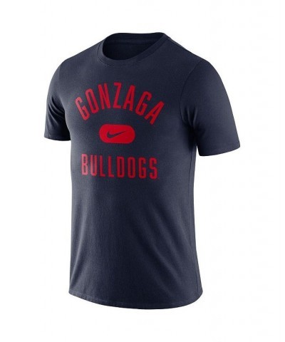 Men's Navy Gonzaga Bulldogs Team Arch T-shirt $16.51 T-Shirts