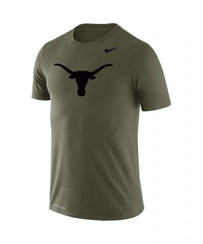 Men's Olive Texas Longhorns Tonal Logo Legend Performance T-shirt $21.00 T-Shirts