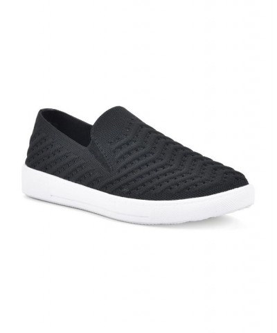 Women's Courage Slip-On Sneakers Black $31.74 Shoes