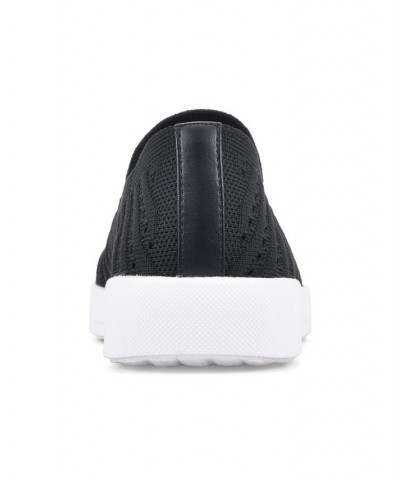 Women's Courage Slip-On Sneakers Black $31.74 Shoes