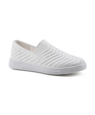 Women's Courage Slip-On Sneakers Black $31.74 Shoes