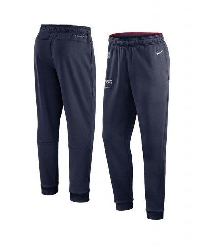 Men's Navy New England Patriots Sideline Logo Performance Pants $47.69 Pants