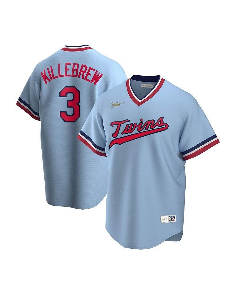 Men's Harmon Killebrew Light Blue Minnesota Twins Road Cooperstown Collection Player Jersey $49.30 Jersey