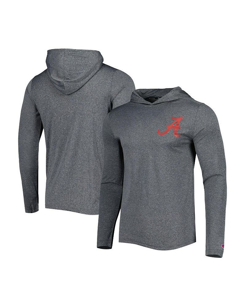 Men's Gray Alabama Crimson Tide Hoodie Long Sleeve T-shirt $29.90 T-Shirts