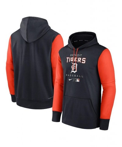 Men's Navy, Orange Detroit Tigers Authentic Collection Performance Hoodie $44.10 Sweatshirt