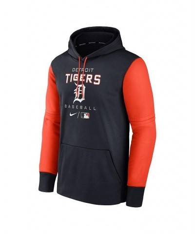 Men's Navy, Orange Detroit Tigers Authentic Collection Performance Hoodie $44.10 Sweatshirt