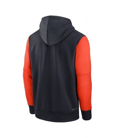 Men's Navy, Orange Detroit Tigers Authentic Collection Performance Hoodie $44.10 Sweatshirt