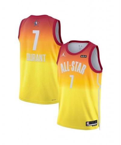 Men's Kevin Durant Orange 2023 NBA All-Star Game Swingman Jersey $49.00 Jersey