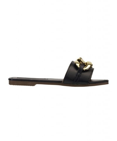 Women's Lawrence Embellished Sandals Black $30.74 Shoes