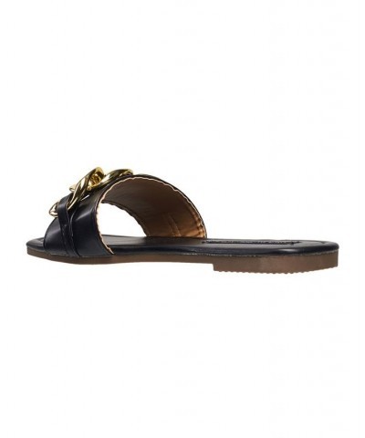 Women's Lawrence Embellished Sandals Black $30.74 Shoes