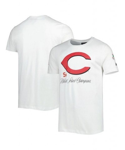 Men's White Cincinnati Reds Historical Championship T-shirt $20.00 T-Shirts