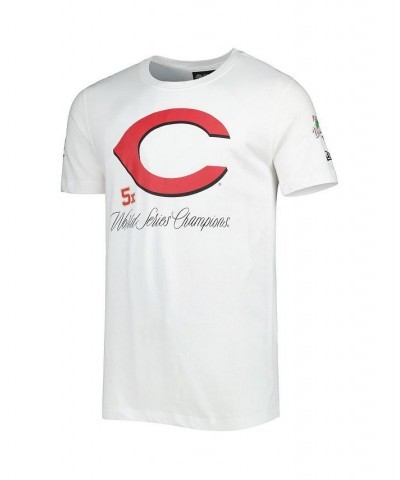 Men's White Cincinnati Reds Historical Championship T-shirt $20.00 T-Shirts