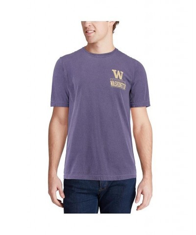 Men's Purple Washington Huskies Comfort Colors Campus Icon T-shirt $23.09 T-Shirts