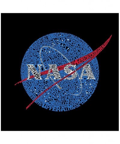 Men's Word Art NASA's Most Notable Missions Crewneck Sweatshirt Black $22.50 Sweatshirt